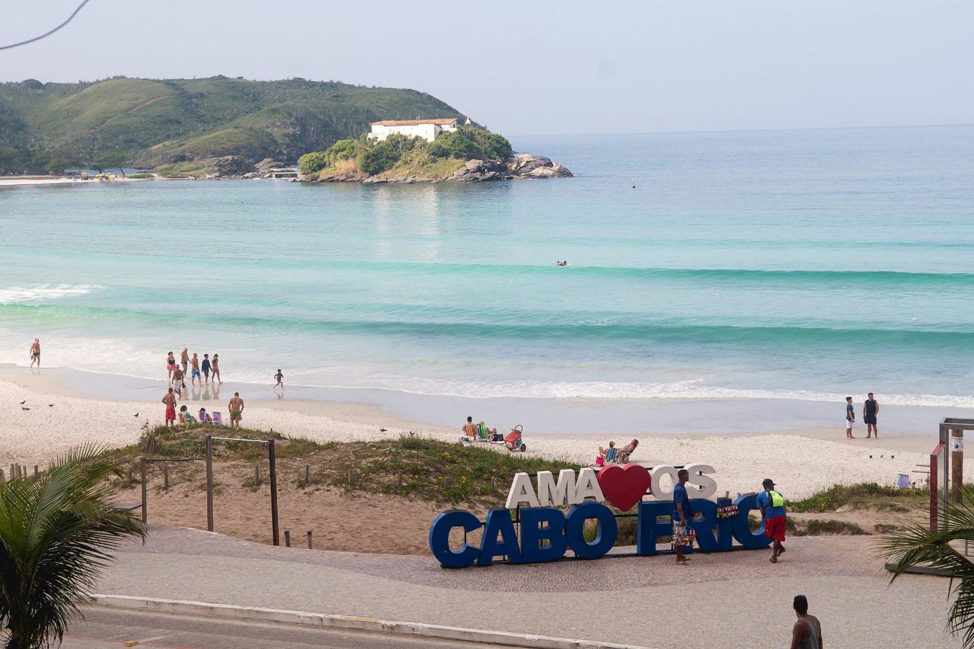 Lindo E Bem Localizado 3 Quartos De Frente P/ Mar - Praia Do Forte - Cf06 카보프리우 외부 사진